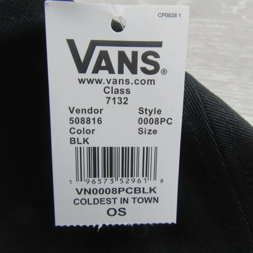 Vans Off The Wall "The Coldest In Town" Trucker Hat Snapback OS NEW - Picture 13 of 13